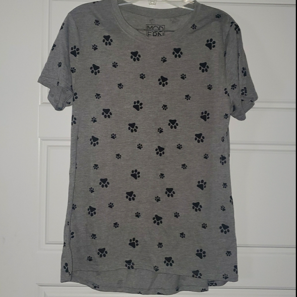 Dog Paw Print Shirt